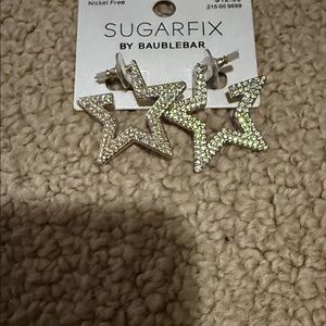 ***RARE!*** Sugarfix by BaubleBar Gold Star Earrings